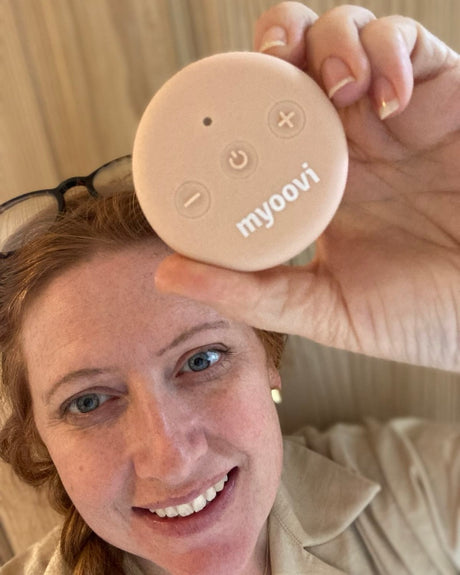 Susan S. with her Myoovi